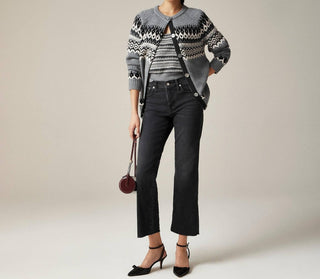 J.Crew - Calça Jeans Kickout - Pequena