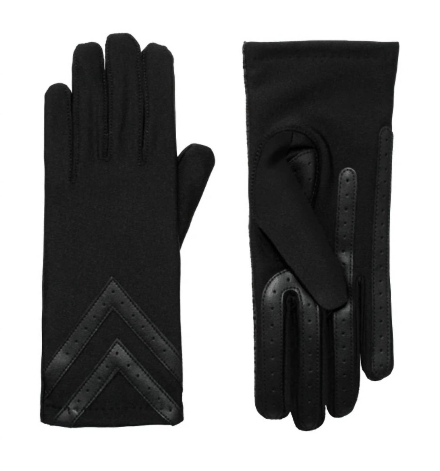 Isotoner - Women's Smartdri Chevron Gloves
