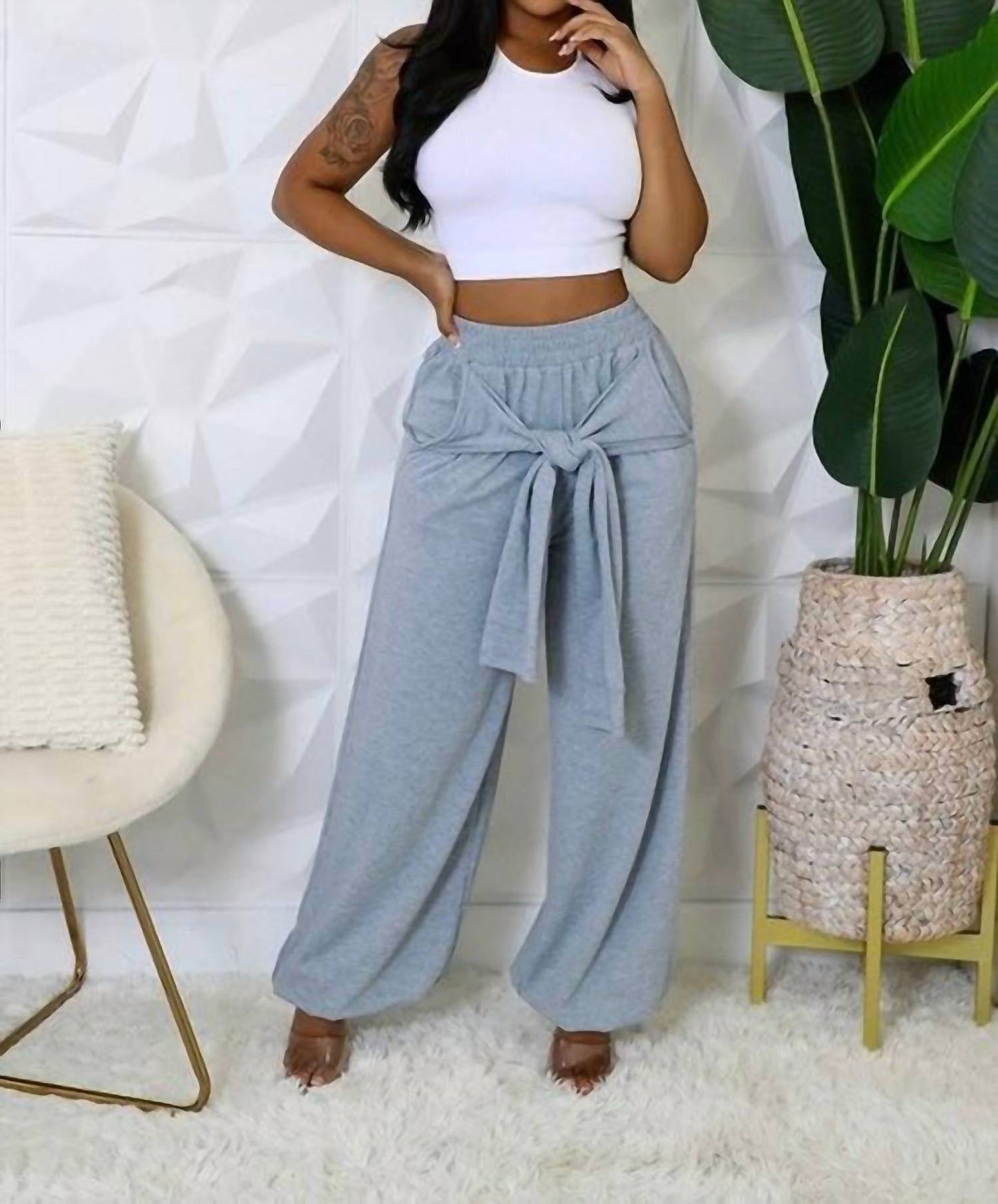 Little Secret Of Mine - Women's High Waisted Pants