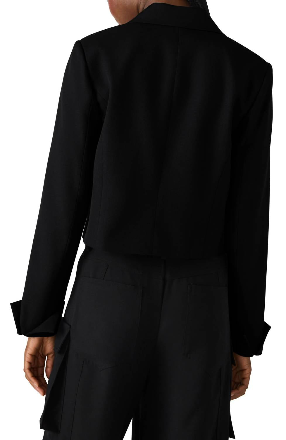 Steve Madden - Rowane Double Breasted Crop Blazer