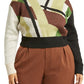 11 Honoré Alexis Pattern Sweater in Abstract Lines  Size 2