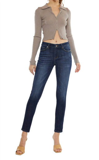 Kancan - Mid Rise Super Skinny Jean