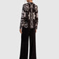 Alice + Olivia - Willa Printed Silk Top