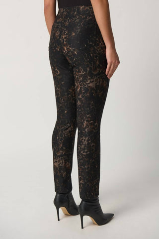 Joseph Ribkoff - Animal Print Slim Fit Jeans