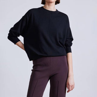Apiece Apart - Blusa de gola redonda superfina Merino Chill