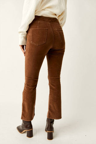 Free People - Velvet Crop Boot Pants