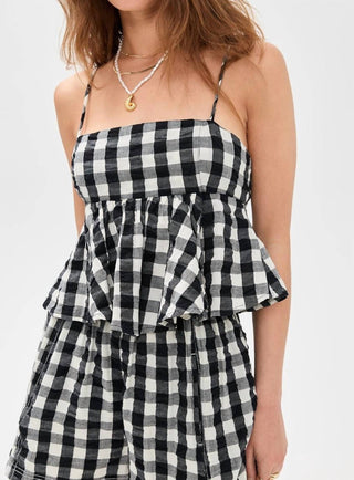 Free People - Regata xadrez Mia