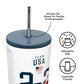 Corkcicle - Cold Cup Team Usa 2024 Line Wave - 24oz.