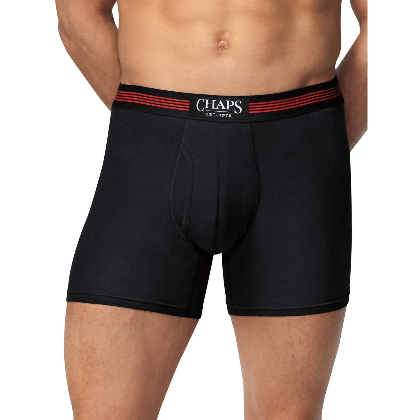 Chaps - Men's Boxer Briefs Three Pack Set
