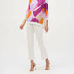 Joseph Ribkoff - Color-blocked Relaxed Pullover