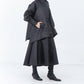 Matthildur - Gable Quilt Midi Skirt