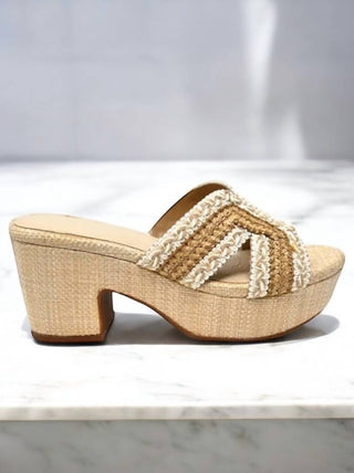 Chocolat Blu - Sandália Gen Raffia Feminina