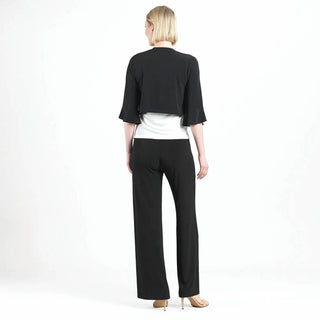 Clara Sun Woo - Cardigan curto com manga tulipa