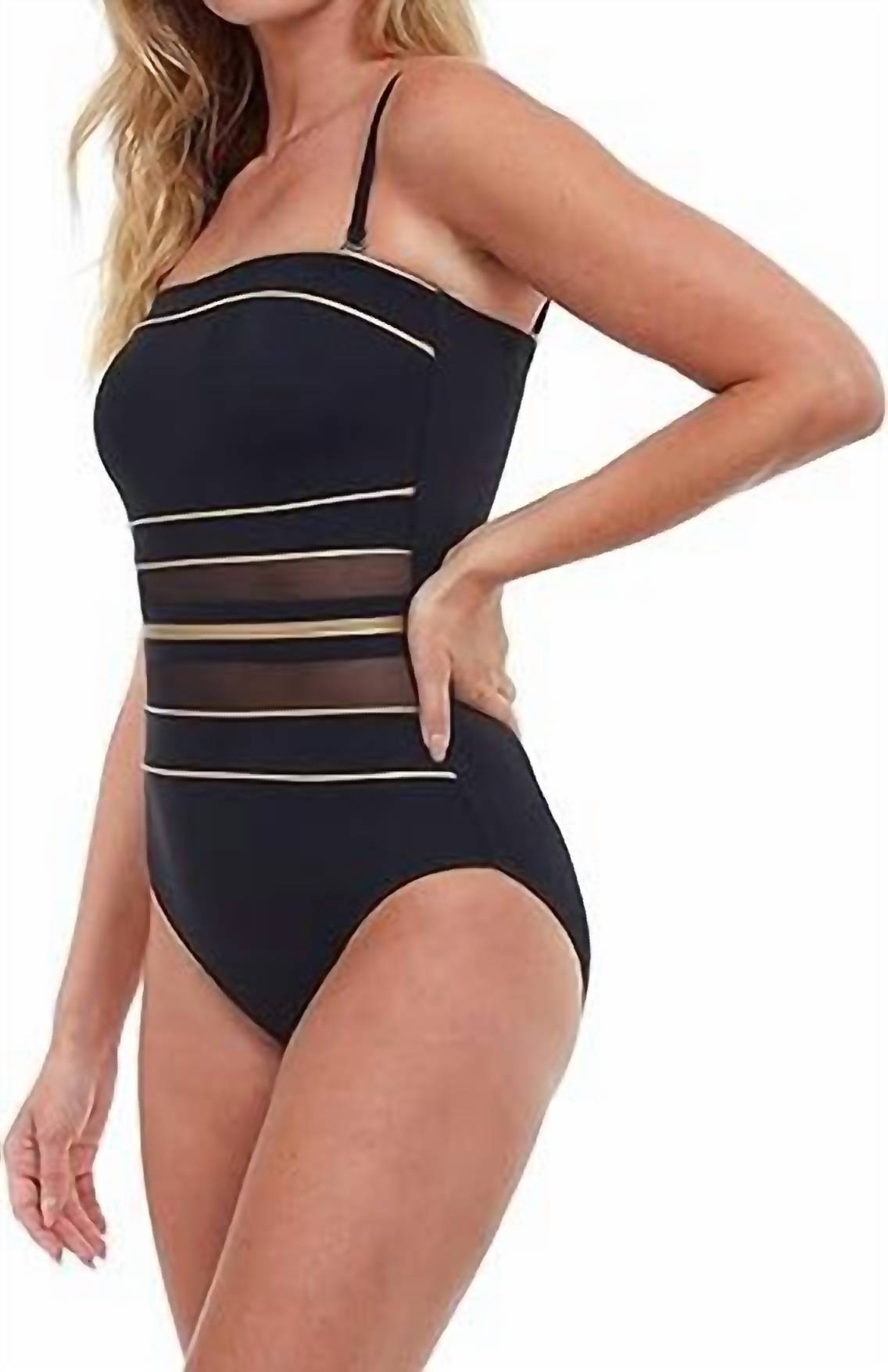 Gottex - Women's Onyx Bandeau One Piece Swim