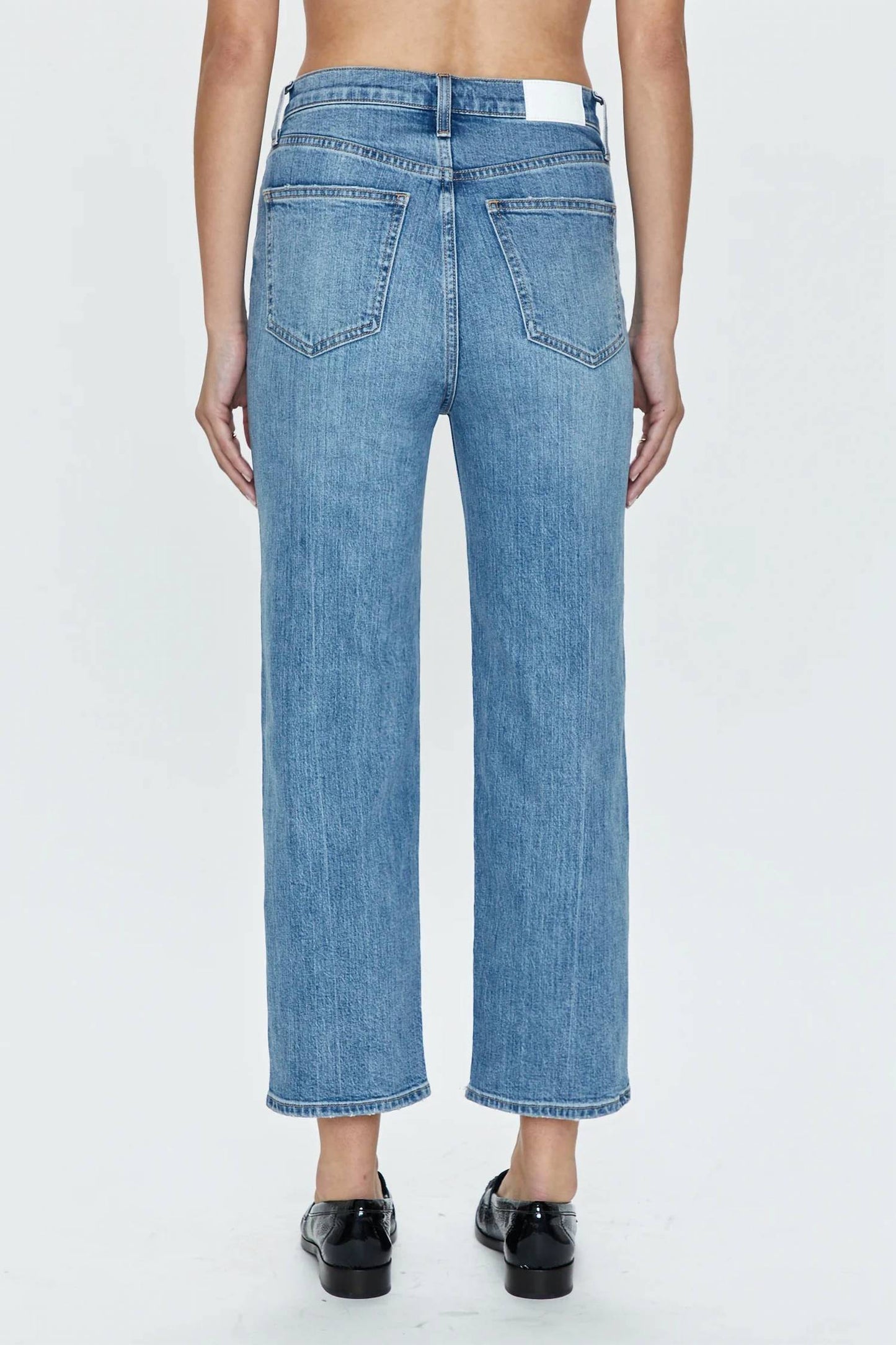 Pistola - CASSIE SUPER HIGH RISE STRAIGHT CROP JEANS