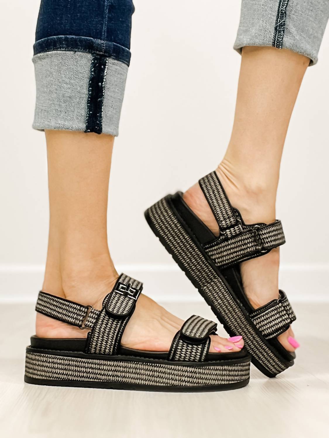 Hey Girl By Corkys - Women's Go For It Platform Sandal
