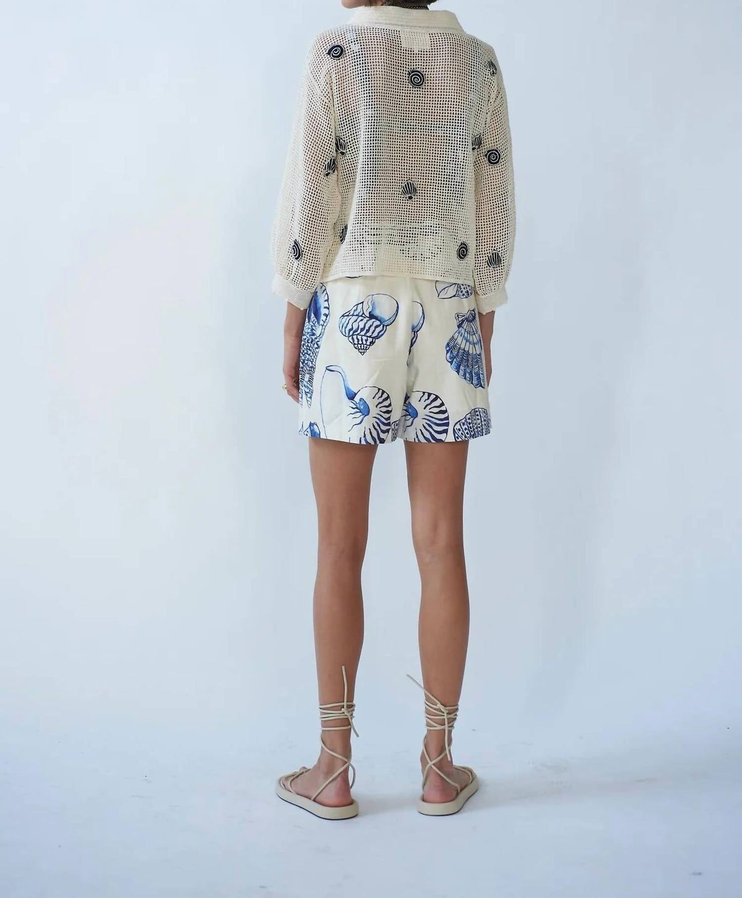 Carolina K - Delmar Crochet Bomber Jacket