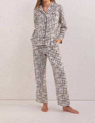 Z Supply - Conjunto de pijama pied-de-poule Dreamer