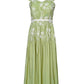 &Merci - Floral Embroidered Midi Dress
