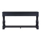 TREXM 63" Long Console Table with Drawers and Shelf