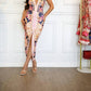 Little Secret Of Mine - Women's Bodycon Skirt Set With Slit And Bandeau Top