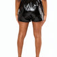 Buddylove - Vince Faux Leather Shorts