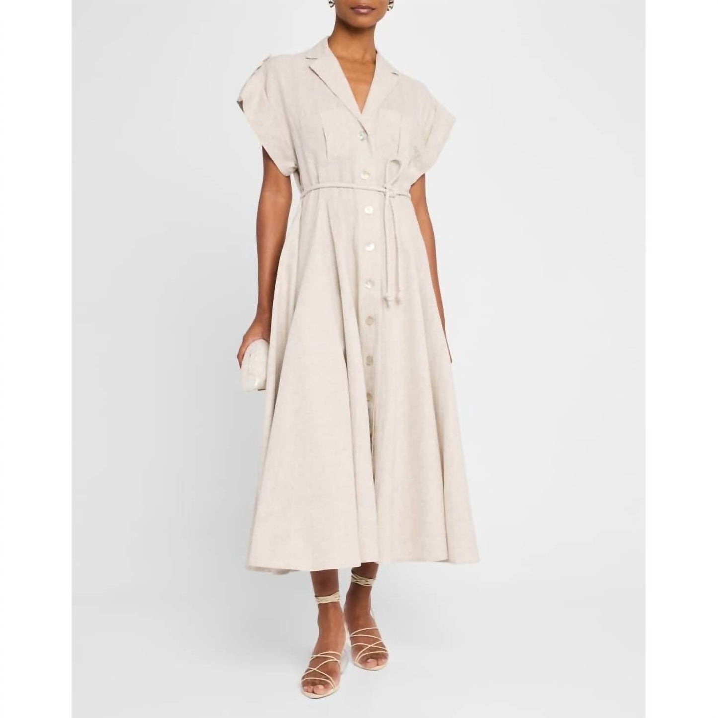 No Pise La Grama - Guayaba Midi Dress