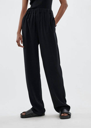 Co Collections - Stretch Crepe Elastic Waist Trouser