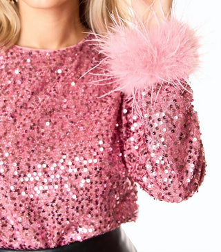 Buddylove - Blusa de lantejoulas Parton