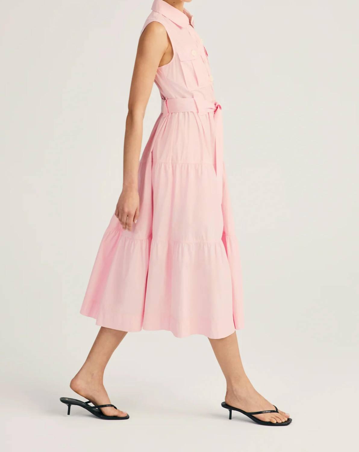 Derek Lam 10 Crosby - Florence Sleeveless Shirt Dress