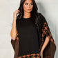 Angel Apparel - Houndstooth Poncho