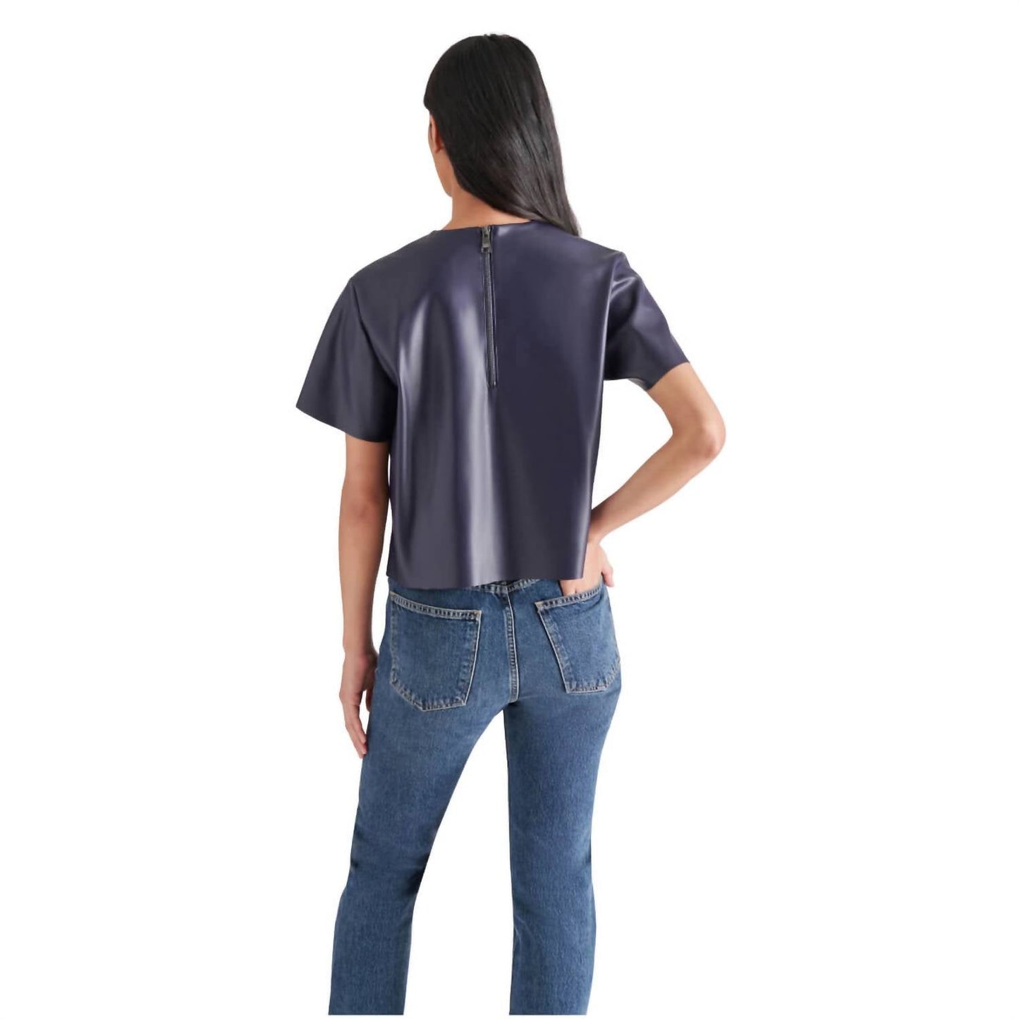 Steve Madden - Ezra Faux Leather Top