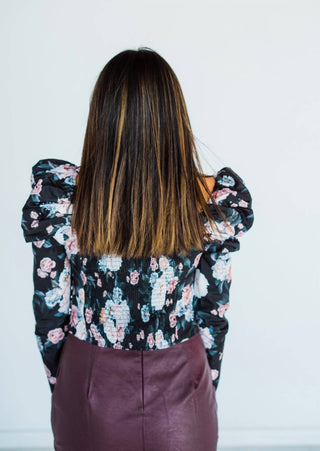 Buddylove - Blusa plissada de manga comprida Dutchess