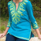 Gretchen Scott - Cotton Embroidered Reef Tunic