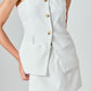 Endless Rose - Linen Jennifer Strapless Top