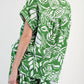 Easel - Tropical Popcorn Knit Top - Plus
