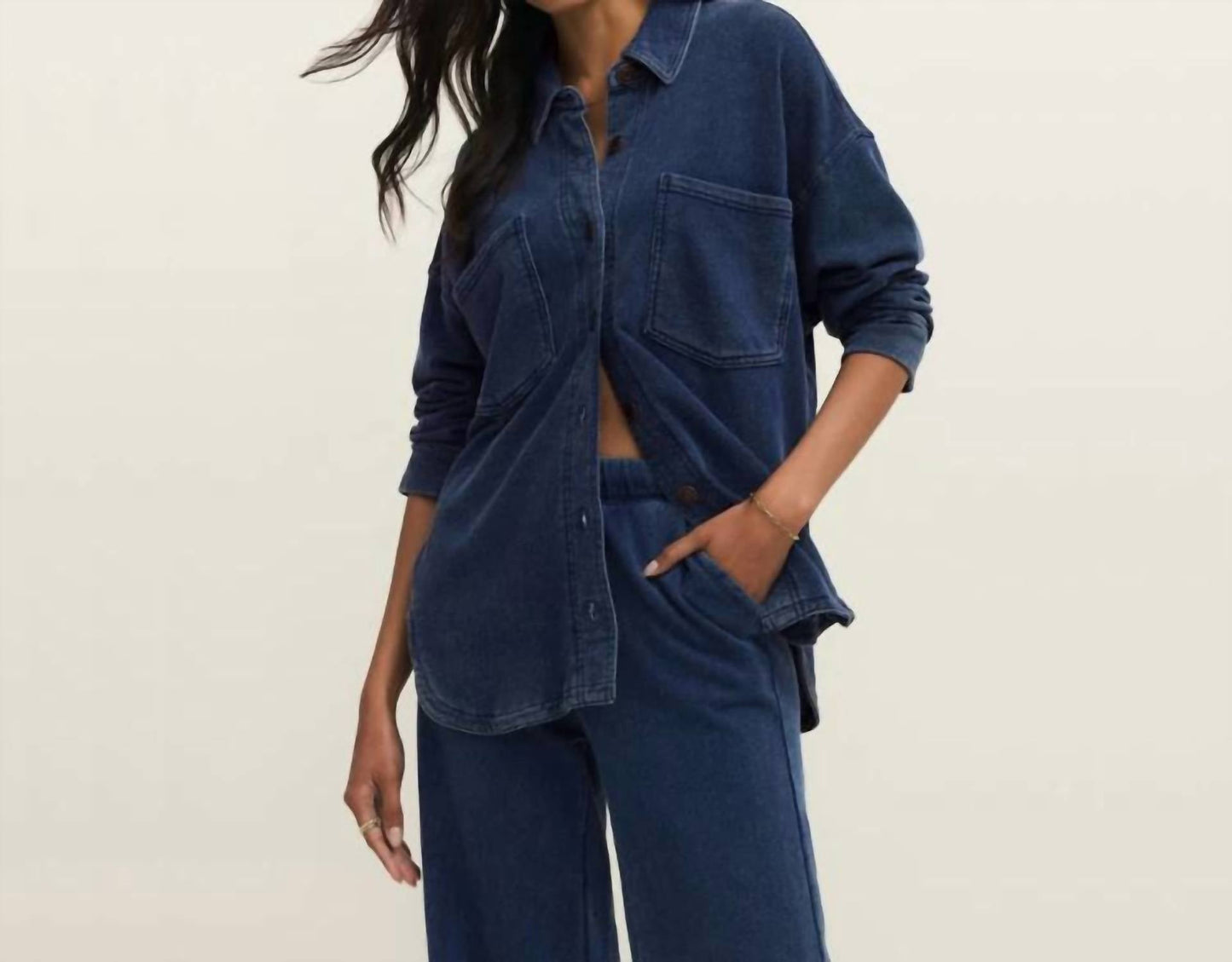Z Supply - All Day Knit Denim Jacket