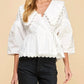 Tcec - Exclusive Charm Peter Pan Collar Top
