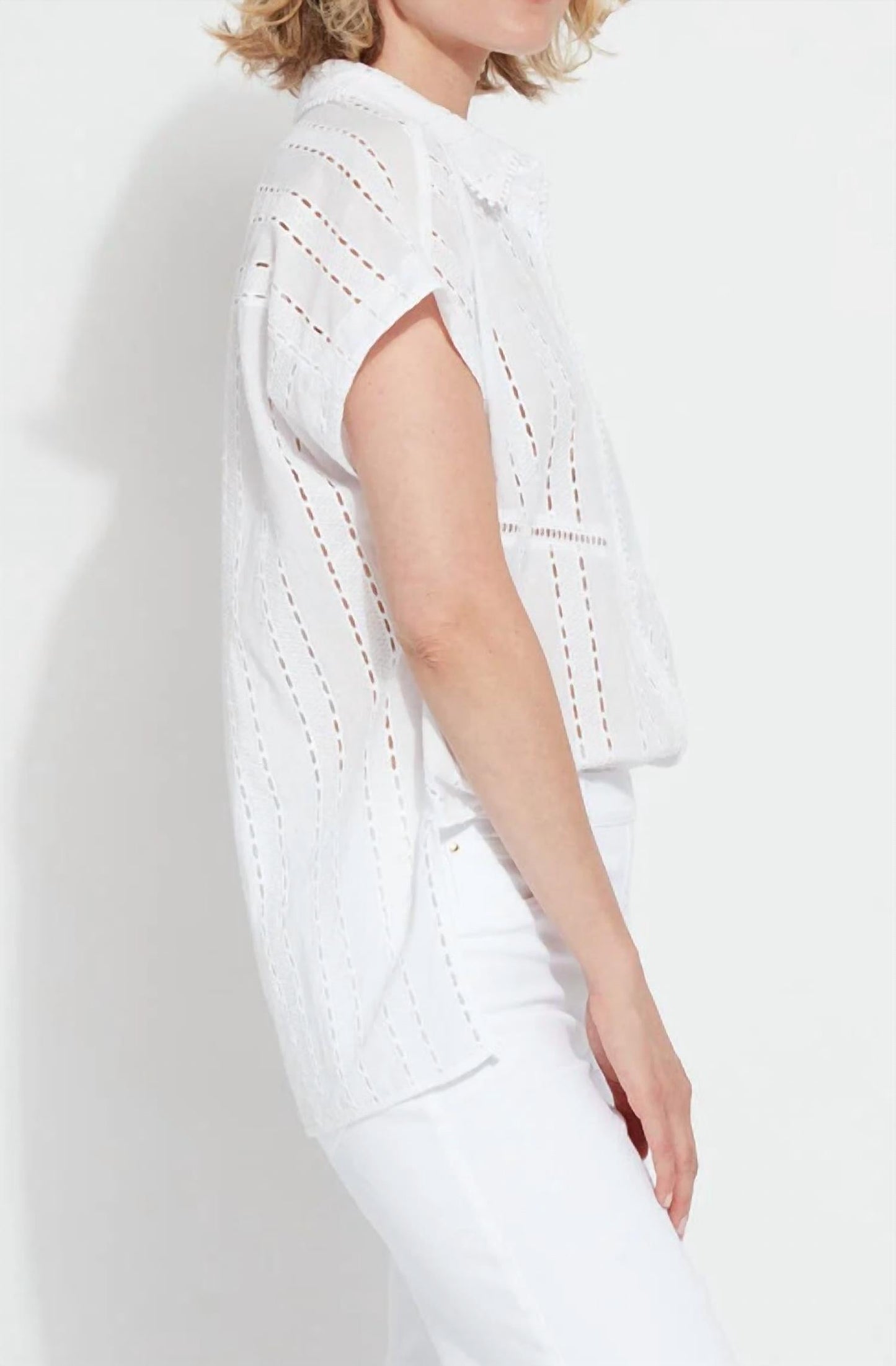 Lysse - Cornet Cotton Eyelet Top