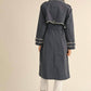 Amie & Co - GEORGIA LACE TRIM TRENCH COAT