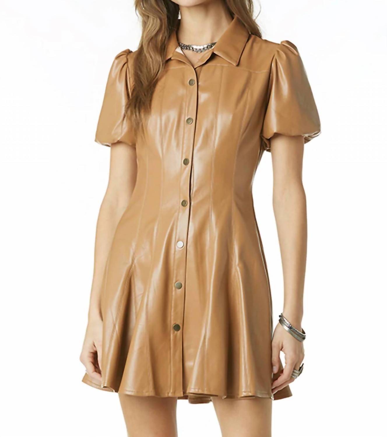 Tart Collections - Thora Vegan Leather Dress