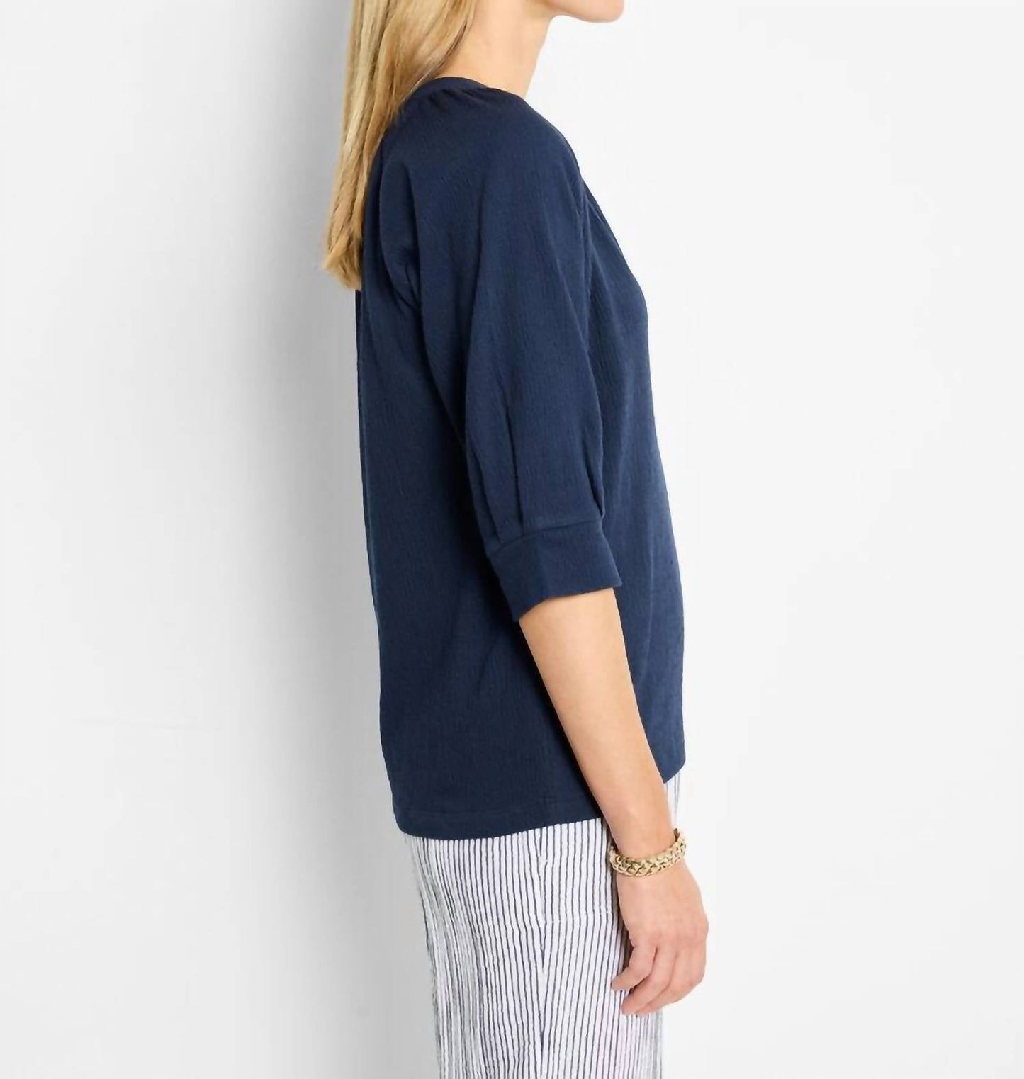 Nic + Zoe - Crinkle Knit Café Top