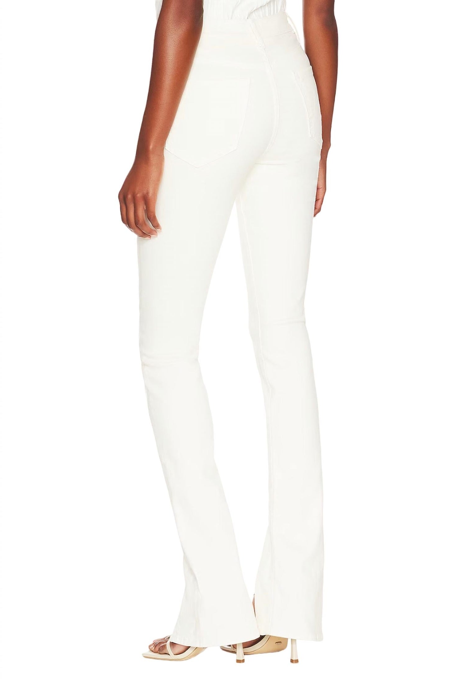 Mother - The Rascal Sliced Up Heel Pant