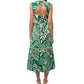 Adelyn Rae - Alva Leaf Midi Dress