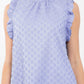 Thml - Abby Ruffle Sleeve Textured Top