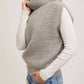 Bluivy - Cassie Turtleneck Sweater Knit Vest