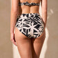 Tribal - Reversible Hi-waist Bikini Bottoms