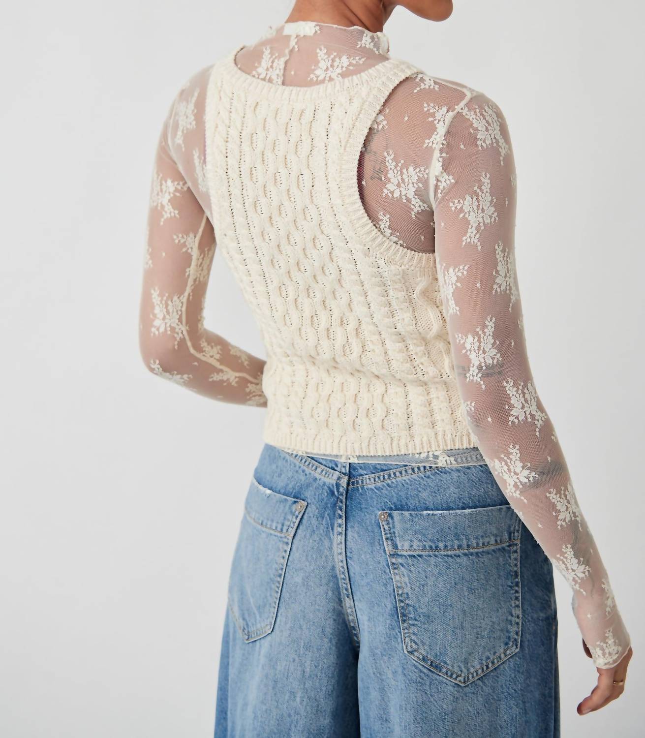 Free People - High Tide Cable Tank