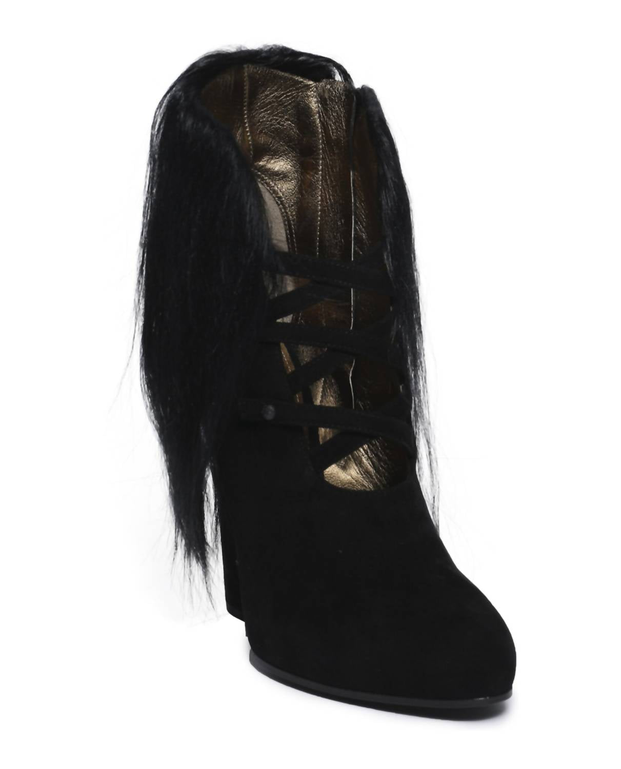 Bottega Veneta - Women's Fur Heels
