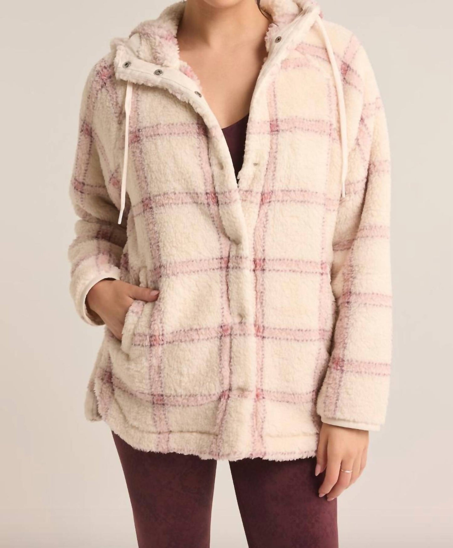 Z Supply - Plaid Fleece Shacket